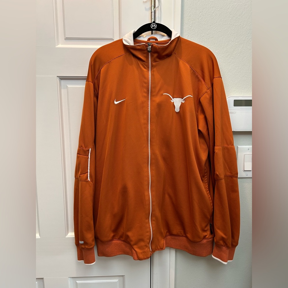 UT Nike Athletic Zip Up, Size M (runs a little large). University of Texas